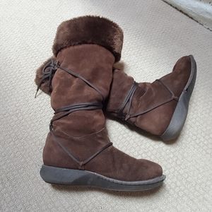 Steve Madden shearling boots